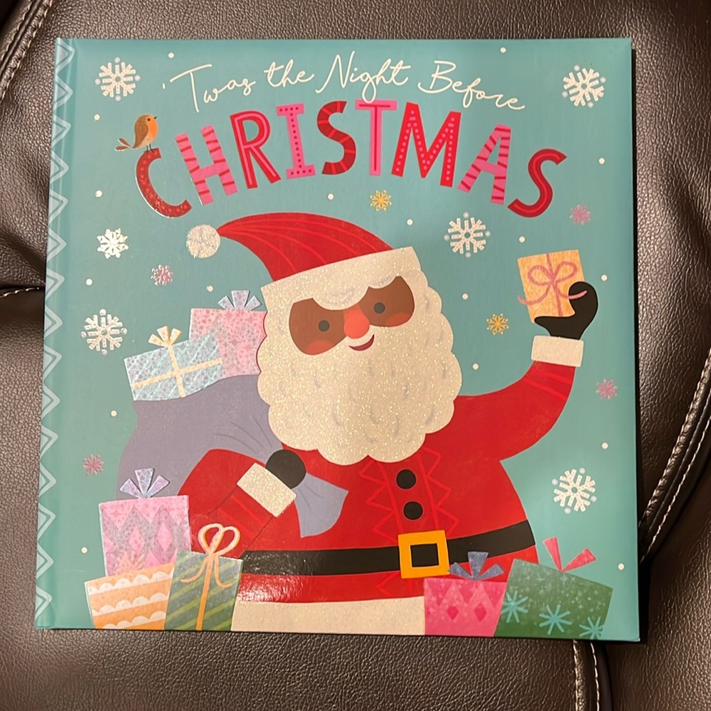 NEW ‘Twas the Night Before Christmas" Children's Story Book w/ Black Santa